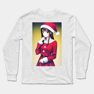 Santa Girl Long Sleeve T-Shirt